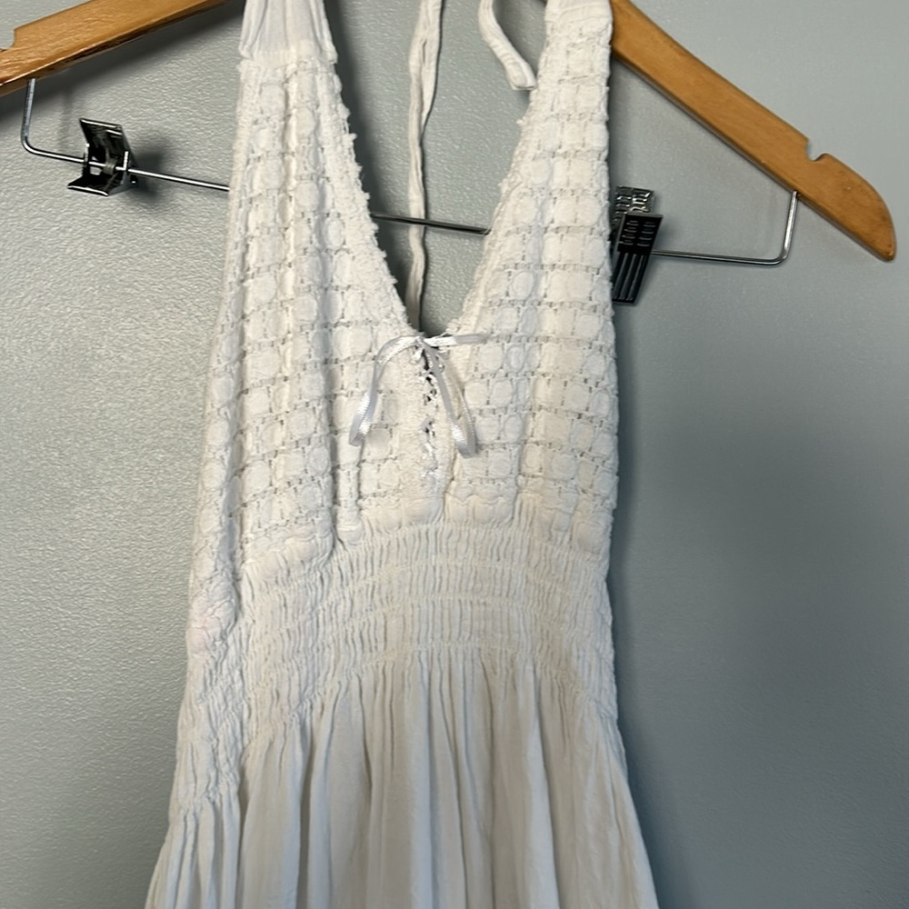 White Midi Sundress